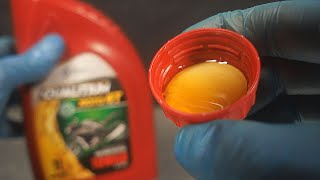 Qualitium Moto 4t 10W40 What does the original engine oil look like [upl. by Dust]