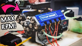 YOU HAVE TO HEAR THIS V8 ENGINE  NEW TOYAN XPOWER [upl. by Idyak]