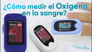 ¿Cómo medir el oxígeno en la sangre [upl. by Enelav]