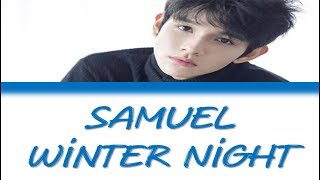 Samuel 사무엘  Winter Night 겨울밤 Color Coded HanRomEng Lyrics [upl. by Nnyllatsyrc]