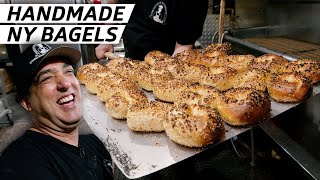 The Secrets Behind New Yorks Best Bagel — Handmade [upl. by Fogg547]