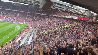 Liverpool fans at Old Trafford  Manchester United vs Liverpool [upl. by Philpot]