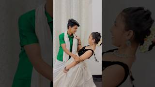 Wait for the transition ✨❤️🙈🥰 VasanthDancer transition trending shorts viral couple [upl. by Welles]