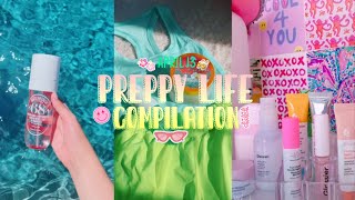 Preppy TikTok Compilation 1 🐠☀️🌈 ⚠️NOT MY VIDEO ⚠️ [upl. by Yelrah]