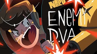 ENEMY DVA OVERWATCH ANIMATION [upl. by Nidnarb914]