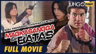 Magkasangga sa Batas  Edu Manzano Cynthia Luster  Full Tagalog Action Movie [upl. by Yessak239]