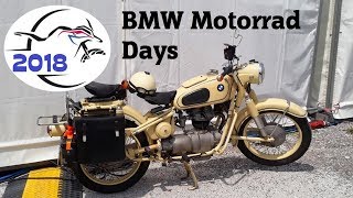 BMW Motorrad Days 2018 in GarmischPartenkirchen [upl. by Allekram386]