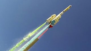 Water Rocket with Boosters  Axion G2 [upl. by Ymot900]