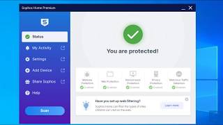 Sophos Home Windows UI [upl. by Akemaj]