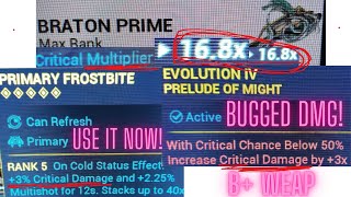 Braton Prime Incarnon BUGGED [upl. by Reeba]