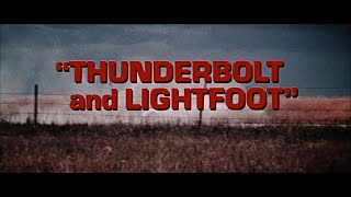 Thunderbolt and Lightfoot  Trailer Upscaled HD 1974 [upl. by Karlis]