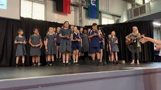 Bishop Druitt College Performance Choir during assembly Term 1 2021 [upl. by Sonstrom432]