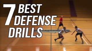 The 7 Best Defense Drills For Basketball  From Top Defensive Expert [upl. by Nnylrahc]