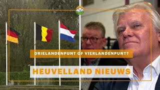 Heuvelland Nieuws Drielandenpunt of vierlandenpunt [upl. by Namialus]