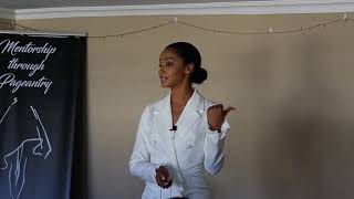 Former Miss South Africa Liesl Laurie imparting words of wisdom [upl. by Ettezzil589]