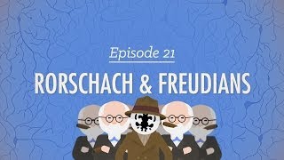 Rorschach and Freudians Crash Course Psychology 21 [upl. by Ramirolg]