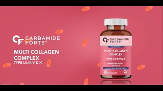 Carbamide Forte Multi Collagen Complex Nourishing Skin and Joints [upl. by Sacul]