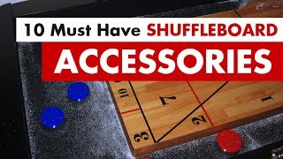 10 Must Have Shuffleboard Accessories [upl. by Hoseia45]