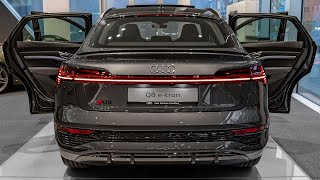 2023 Audi Q8 Sportback S line 55 etron quattro 408hp  Durable electric SUV in Detail [upl. by Wiedmann]