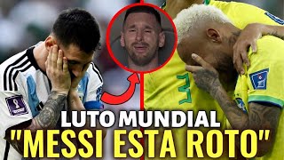 💔 quotNO PUEDO MÁSquot MESSI ROTO DE DOLOR y LUTO MUNDIAL por INESPERADA MUERTE de FUTBOLISTA ¿QUÉ PASÓ [upl. by Valeria423]