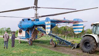 Crazy Process of Starting amp Flying Weirdest Soviet Helicopter Ever Built [upl. by Pagas]