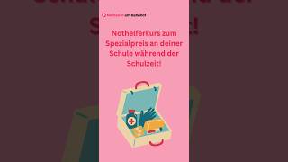 Nothelferkurs in der Schule  Wir helfen dir beim organisieren Nothilfekurs Schule nothelfer [upl. by Adnolehs853]