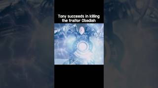 Tony succeeds in killing the traitor Obadiah  Iron Man [upl. by Linn]