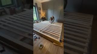 Custom Alaskan King Bed Frame [upl. by Euqirrne]