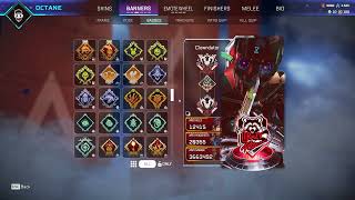 Octane Heirloom 2xPredator Badges Season 1113 Arena Predator Badges 155 Legendary 16700 Lifetime Ki [upl. by Eriha]