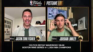 POSTGAME LIVE Dallas Mavericks vs Boston Celtics Game 5  NBAFinals Presented by YouTube TV [upl. by Einalem]