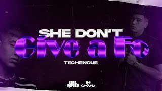 SHE DONT GIVE A FO Techengue JERE GINES FT EMI CAMPANA [upl. by Chelsae]