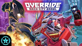 ROBOT HIGH FIVE  Override Mech City Brawl  janLOCK  Lets Play [upl. by Lirbij761]