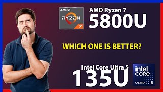 AMD Ryzen 7 5800U vs INTEL Core Ultra 5 135U Technical Comparison [upl. by Neu]