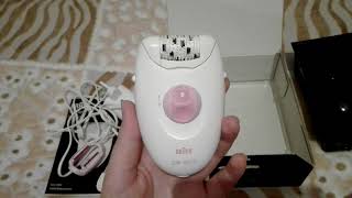 EPILATOR Braun silképil 3 نزع الشعر بالة البراون [upl. by Yemiaj]