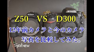 名機 Nikon D300 と 現行 Nikon Z50 写真を比較してみよう！ [upl. by Sallyann]