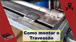 Como montar o travessão  Com barra estabilizadora  Instalação dos braços  Vídeo 4 [upl. by Bolitho495]