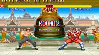 Super Street Fighter 2 arcade Fei Long Playthrough [upl. by Nlyak37]