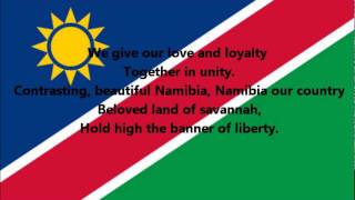 Hymne national de la Namibie [upl. by Grove]