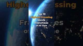 Top 10 Highest Grossing Movie Franchises of all time shortsfeed top10 shorts [upl. by Ermengarde]