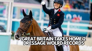 Olympic Dressage World Record BROKEN By Laura Collett In 2024 Paris Olympics  The Equestrian Today [upl. by Aredna371]