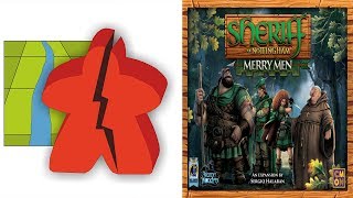 The Broken Meeple  Sheriff of Nottingham Merry Men Review [upl. by Sotos]