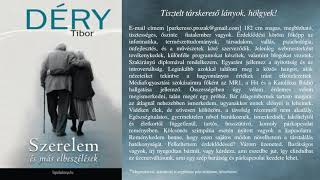 Déry Tibor  Szerelem hangoskönyv  novella [upl. by Aivad]