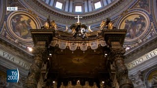 Vaticano al via restauro Baldacchino di San Pietro [upl. by Ytiak]