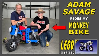 GIANT Lego Inspired Monkey Bike with Adam Savage  Part 2 [upl. by Amethyst]