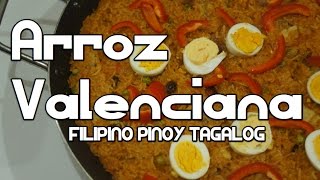 Paano magluto Arroz Valenciana Recipe  Filipino Paella Tagalog Pinoy [upl. by Alexine]