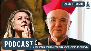 Gisella Cardia La Profezia su Viganò della Madonna di Trevignano Radio PugginiOnAir 07072024 [upl. by Irpac434]