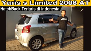 Toyota Yaris S Limited 2008 AT  Hatchback banyak Peminat  Pemburu Mobil Pesanan [upl. by Lucita437]