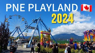 🇨🇦 PNE Playland Opening Weekend 2024  Vancouver BC Canada  May 19 2024 [upl. by Jaddo]