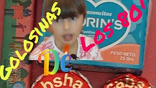 Probamos dulces y golosinas de los años 80 golosinas argentinas antiguas de siempre🍭🍭🍭 [upl. by Acinomad]