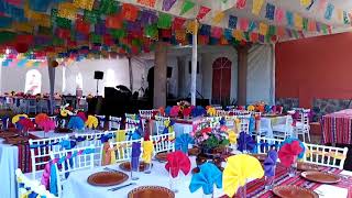 Boda muy mexicana decoraciones para bodas mexicanas [upl. by Innattirb585]